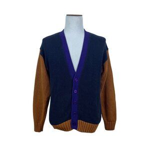 Vintage Britches Great Outdoors Men’s Button-Up Knit Cardigan Multicolor Sz M